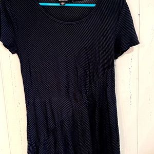 Long tshirt short sleeve stripe